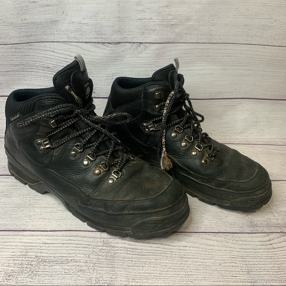 Timberland Other - Timberland Black Mens Size 13 Work Boots Leather Upper Supportive